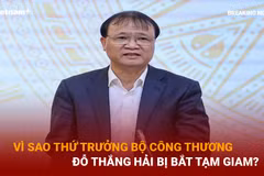 Vì sao Thứ trưởng Bộ Công Thương Đỗ Thắng Hải bị khởi tố, bắt tạm giam?