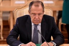 Ngoại trưởng Nga Sergei Lavrov tại một cuộc họp ở thủ đô Moskva ngày 18/11. (Nguồn: AFP/TTXVN)