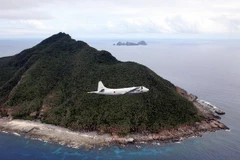 Ngày 28/11, máy bay chiến đấu của Lực lượng Phòng vệ biển Nhật đã bay qua vùng ADIZ mà Trung Quốc tự công bố trên biển Hoa Đông. (Ảnh: AFP/TTXVN phát)