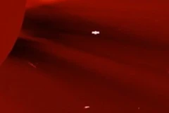 Bức ảnh được cắt từ video của NASA. (Nguồn: dailymail.co.uk)