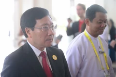 Phó Thủ tướng, Bộ trưởng Ngoại giao Phạm Bình Minh. (Ảnh: Sơn Nam/TTXVN)