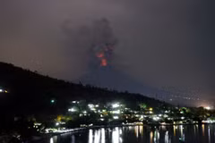 Núi lửa Agung. (Nguồn: AP)