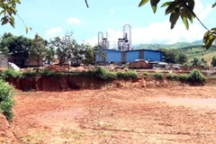 Khu vực tập kết bã mỳ của một công ty ở Kon Tum. (Ảnh minh họa. Nguồn: TTXVN)