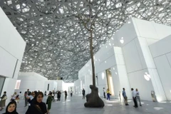 Bảo tàng Louvre Abu Dhabi. (Nguồn: AFP)