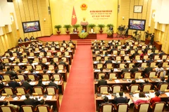 Các đại biểu tham dự kỳ họp. (Nguồn: dbndhanoi.gov.vn)