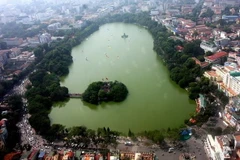 Hồ Hoàn Kiếm. (Nguồn: TTXVN)