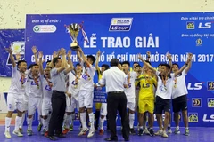 Đội Thái Sơn Nam vô địch Giải futsal Thành phố Hồ Chí Minh mở rộng