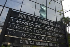  Tòa nhà trụ sở của Công ty luật thiên đường trốn thuế Mossack Fonseca tại thành phố Panama City ngày 3/4. (Ảnh: AFP/TTXVN)