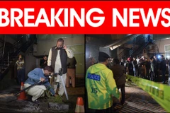 Hiện trường vụ tấn công. (Nguồn: arynews.tv)