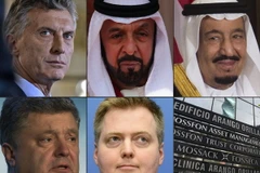 Một loạt những nhân vật quyền lực có tên trong Hồ sơ Panama. (Ảnh: AFP/TTXVN)