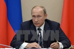 Tổng thống Nga Vladimir Putin. (Ảnh: AFP/TTXVN)
