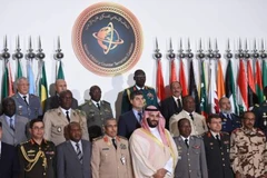 Tư lệnh quân đội của 39 quốc gia nhóm họp tại thủ đô Riyadh của Saudi Arabia. (Ảnh: AFP)