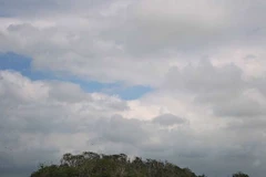 Hồ Erie nằm giữa Mỹ và Canada. (Nguồn: AP)