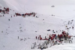 Hiện trường vụ lở tuyết kinh hoàng. (Nguồn: cnn)