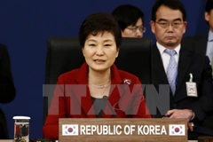 Tổng thống Hàn Quốc Park Geun-hye. (Nguồn: AFP/TTXVN)