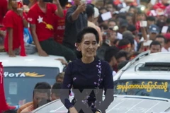 hủ lĩnh Đảng NLD, bà Aung San Suu Kyi. (Nguồn: AFP/TTXVN)