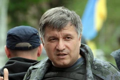 Bộ trưởng Nội vụ Ukraine Arsen Avakov. (Ảnh: AFP)
