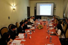 Tổng Viện kiểm sát Cuba và Viện kiểm sát nhân dân tối cao Việt Nam tổ chức Hội thảo Trao đổi kinh nghiệm về một số vấn đề liên quan tới bảo vệ quyền và lợi ích hợp pháp của công dân. (Ảnh: TTXVN) 