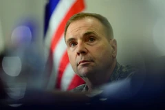 Tư lệnh Lục quân Mỹ tại châu Âu, Trung tướng Ben Hodges. (Ảnh: AFP)