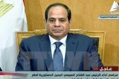 Tổng thống Abdel-Fattah El-Sisi. (Nguồn: AFP/TTXVN)