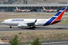 Một máy bay của Hãng hàng không quốc gia Cuba. (Ảnh: AFP)