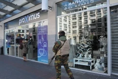 Hệ thống tầu điện ngầm ở thủ đô Brussels vẫn ngừng hoạt động và sẽ mở cửa trở lại vào ngày 25/11. (Huong Giang/Vietnam+)