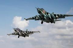 Các máy bay chiến đấu của Nga tham gia chiến dịch không kích tại Syria. (Ảnh: Sputnik)