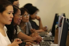 Nhiều thành viên trên thị trường đang có ý kiến cẩn trọng với các cổ phiếu thưởng. (Ảnh: Trung Kiên/Vietnam+)