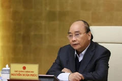 Thủ tướng Nguyễn Xuân Phúc phát biểu. (Ảnh: Thống Nhất/TTXVN)