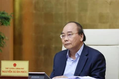 Thủ tướng Nguyễn Xuân Phúc phát biểu. (Ảnh: Thống Nhất/TTXVN)