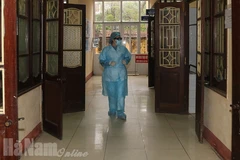 Khu cách ly điều trị bệnh nhân nhiễm COVID-19 tại Bệnh viện Đa khoa tỉnh Hà Nam. (Nguồn: Báo Hà Nam)