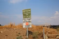 Khu vực biên giới Jordan-Israel. (Nguồn: AP)