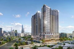 The Grand Manhattan tọa lạc tại vị trí kim cương 2 mặt tiền Cô Giang - Cô Bắc, Quận 1.