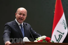 Tổng thống Iraq Barham Salih. (Nguồn: AFP/TTXVN)