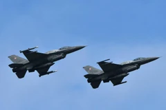 Máy bay chiến đấu F-16. (Ảnh: AFP/TTXVN)
