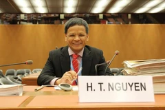 Đại sứ Nguyễn Hồng Thao tại Geneva của Thụy Sĩ. (Ảnh: Hoàng Hoa/TTXVN)