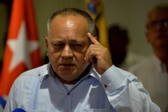 Phó Chủ tịch thứ nhất đảng Xã hội Chủ nghĩa thống nhất Venezuela (PSUV) Diosdado Cabello. (Ảnh: AFP/TTXVN)