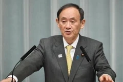 Chánh Văn phòng Nội các Nhật Bản Yoshihide Suga. (Ảnh: Kyodo/TTXVN)