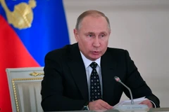 Tổng thống Nga Vladimir Putin. (Ảnh: AFP/TTXVN)