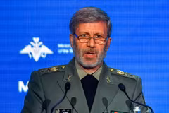 Bộ trưởng Quốc phòng Iran Amir Hatami. (Ảnh: AFP/TTXVN)