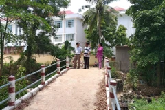 Một cây cầu mới xây ở tỉnh Đồng Nai. (Ảnh minh họa: Lê Xuân/TTXVN)