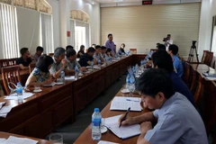 Quang cảnh hội nghị. (Ảnh: Mạnh Tú/TTXVN)