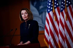 Chủ tịch Hạ viện Mỹ Nancy Pelosi. (Ảnh: THX/TTXVN)