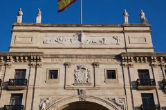 Ngân hàng Santander của Tây Ban Nha. (Nguồn: Getty)