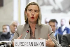 Đại diện cấp cao của EU về chính sách an ninh và đối ngoại Federica Mogherini. (Ảnh: THX/TTXVN)