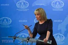 Người phát ngôn Bộ Ngoại giao Nga Maria Zakharova. (Ảnh: AFP/TTXVN)