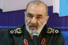 Tư lệnh Lực lượng Vệ binh Cách mạng Hồi giáo Iran Hossein Salami. (Ảnh: IRNA/TTXVN)
