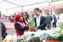 Khai mạc hội chợ nông sản Tết Nguyên đán Kỷ Hợi năm 2019