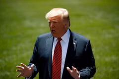 Tổng thống Mỹ Donald Trump. (Ảnh: THX/TTXVN)