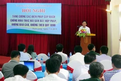 Toàn cảnh hội nghị. (Ảnh: Văn Đạt/TTXVN)